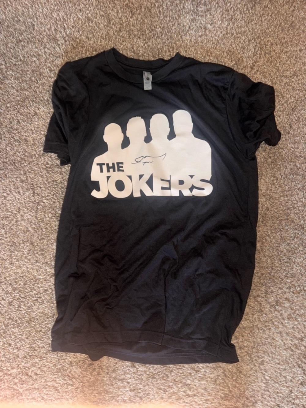 Impractical Jokers autographed tshirt Murr size small